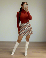 Triss Pleated Mini Skirt