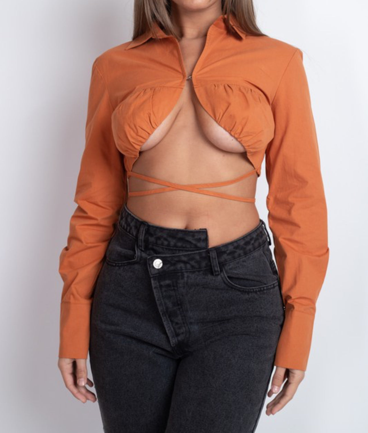 Peekaboo Rust Top