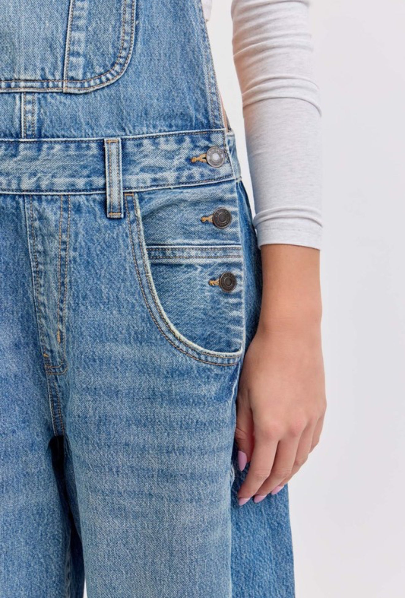 Brian Denim Overalls - PREORDER: ships out after 11/5/25