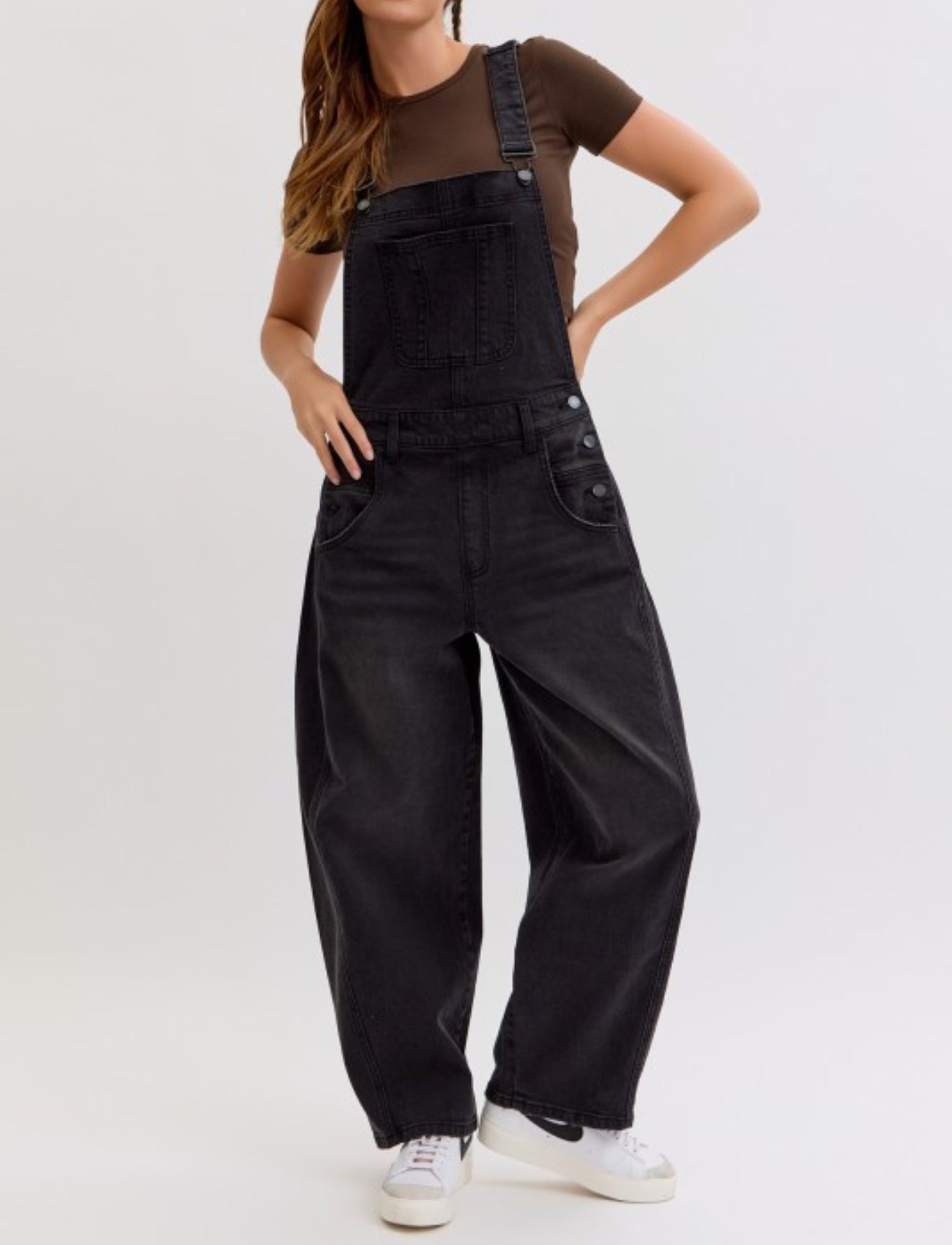 Brandon Denim Overalls - PREORDER: ships out after 11/5/25