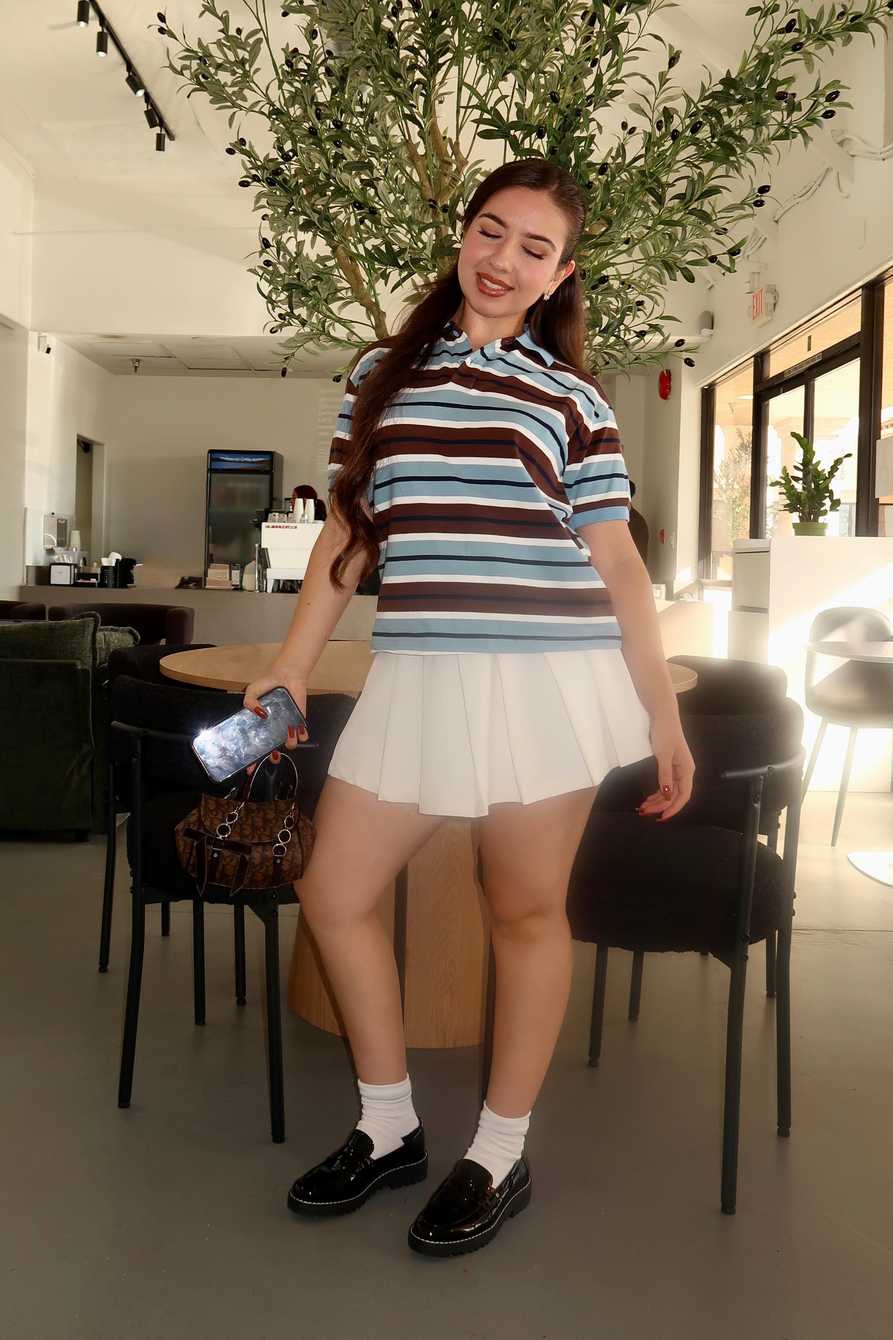 James Striped Polo Shirt