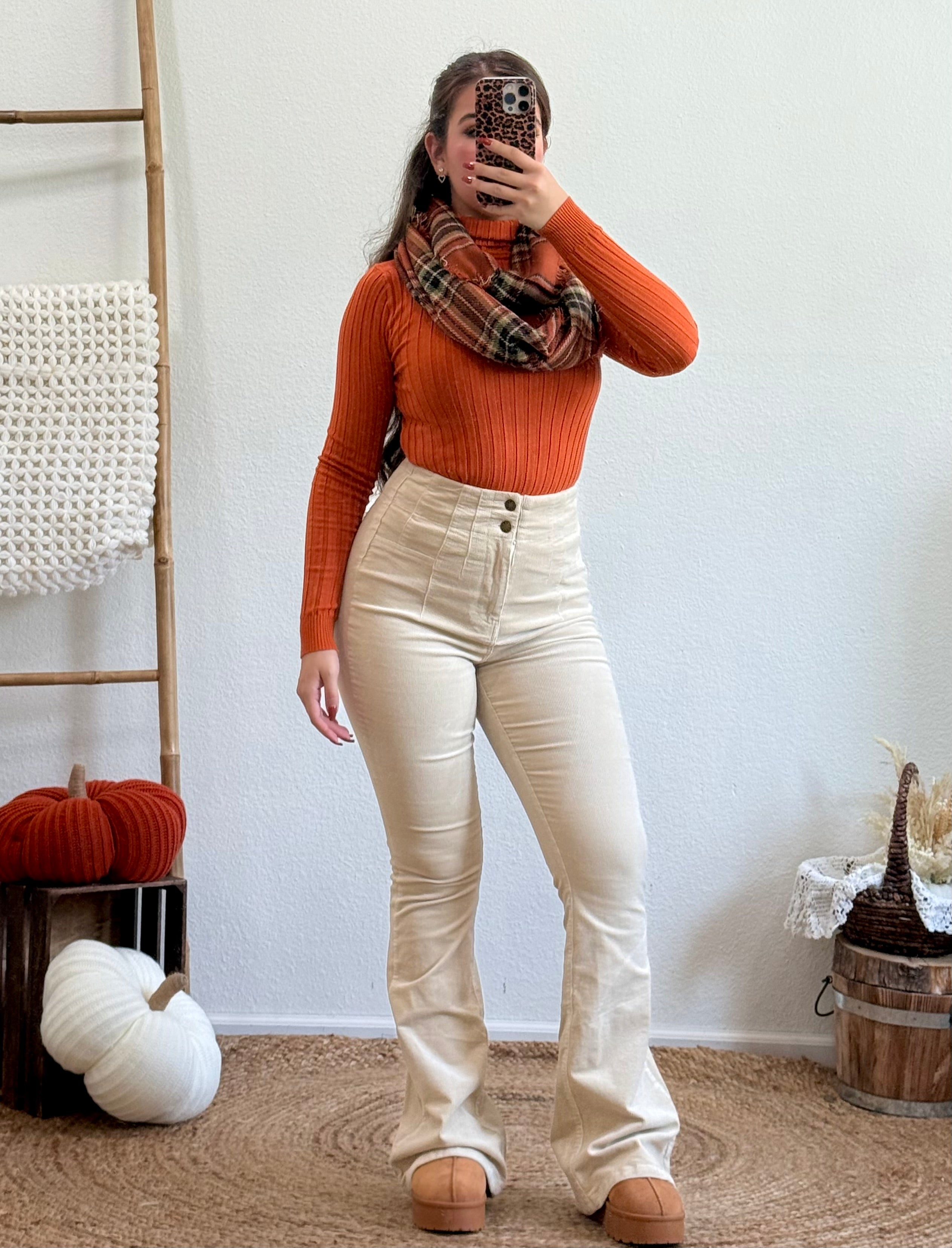 Austin Corduroy Pants (Cream)