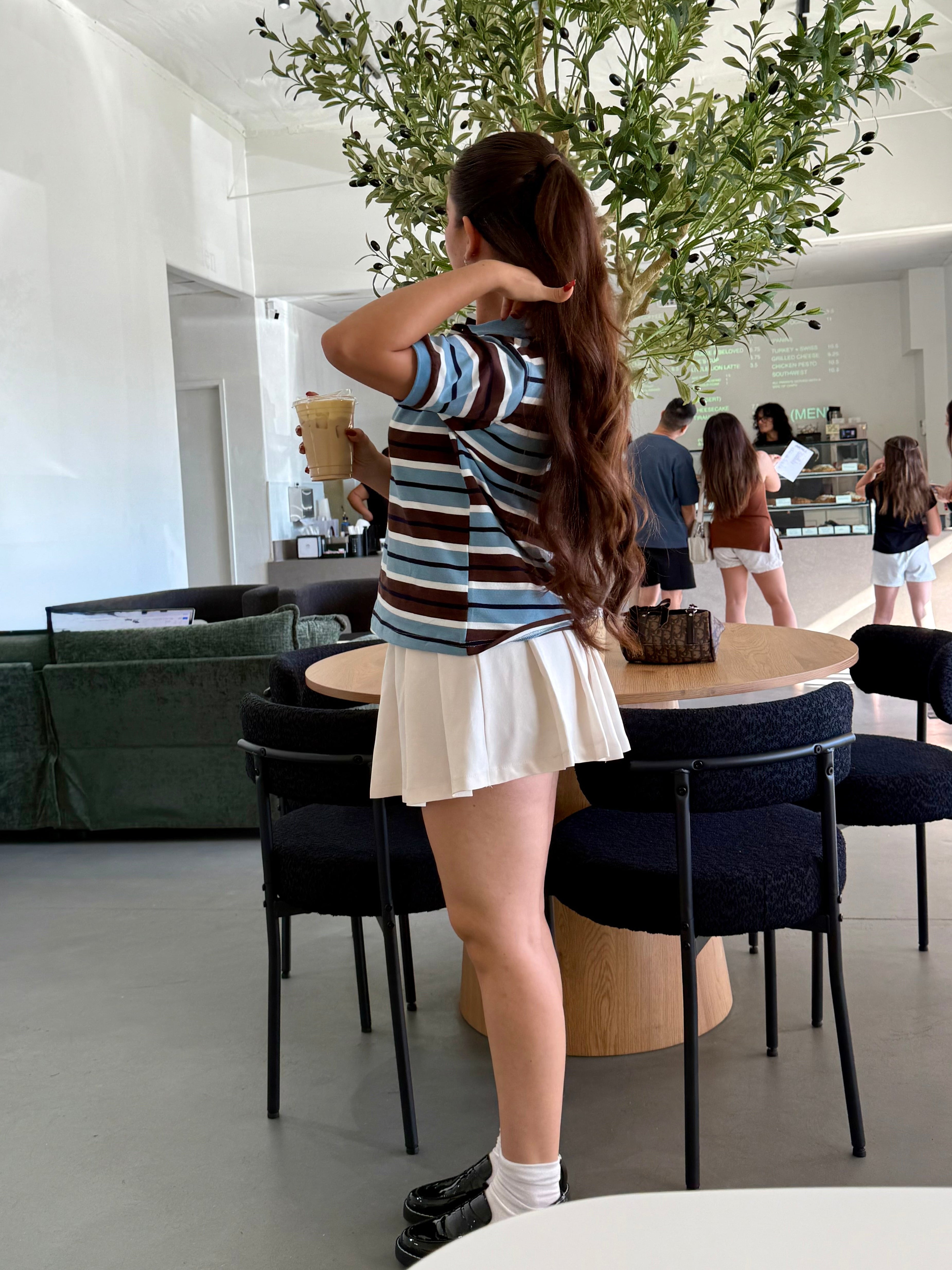 James Striped Polo Shirt