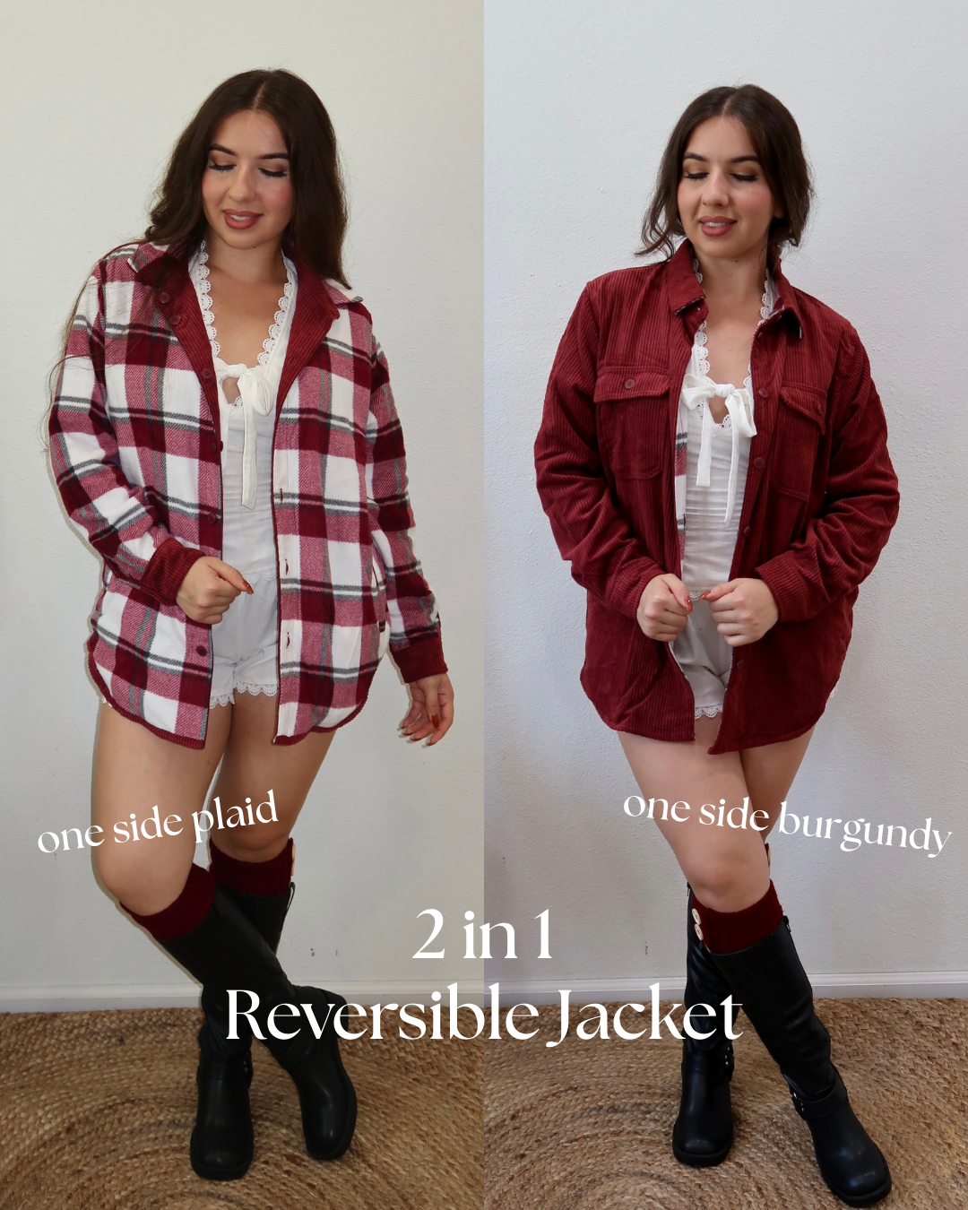 Crossroads Corduroy Reversible Jacket