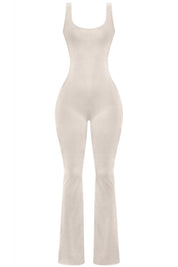 Elvira Jumpsuit (Oatmeal)