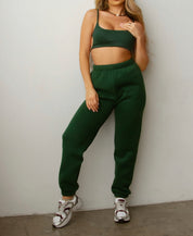 Kim Pant Set (Hunter Green)