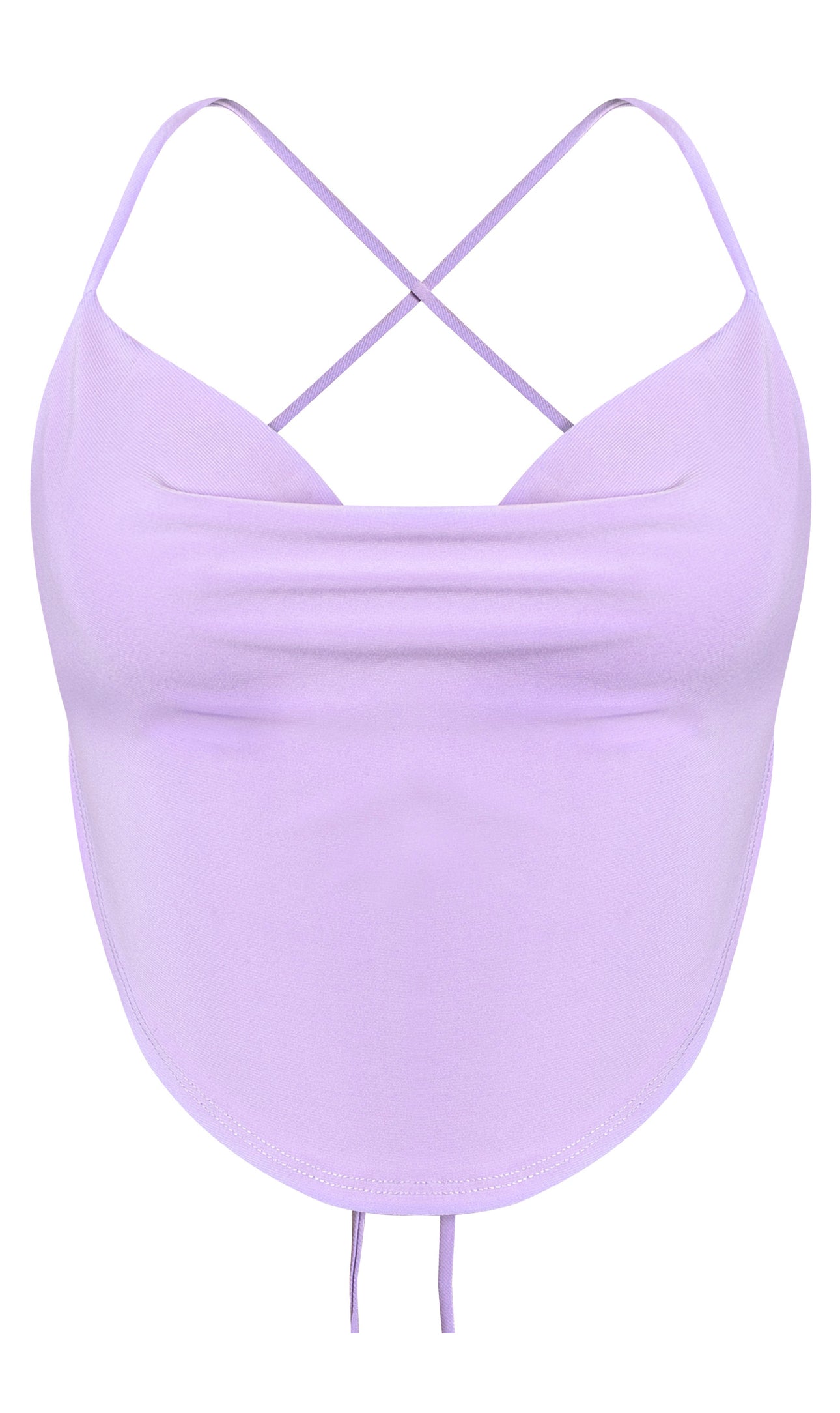 Angie Crop Top (Lavender)