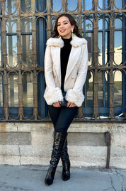 Emily Short Coat (Nude)