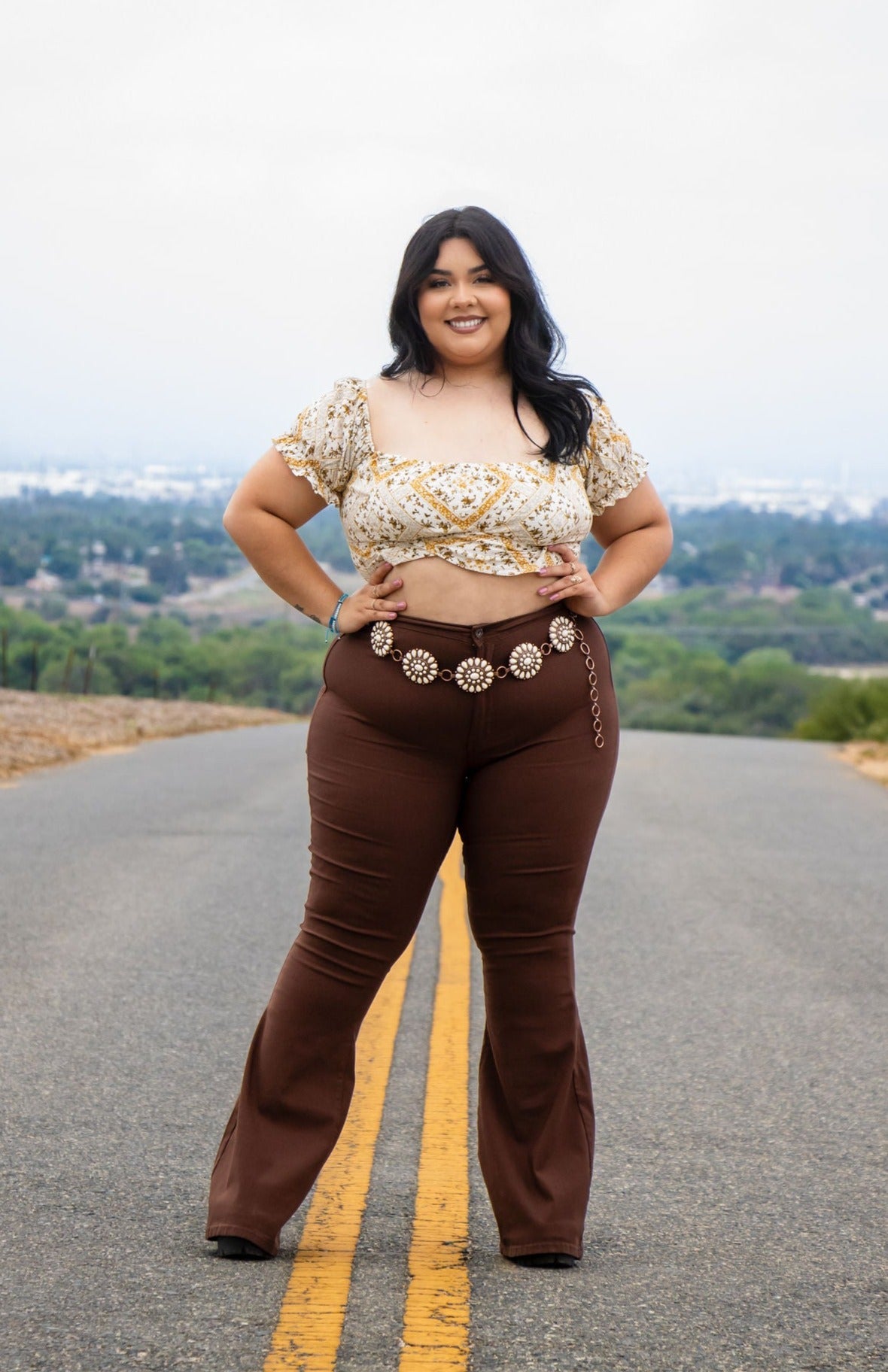 Ariana Crop Top (Yellow)