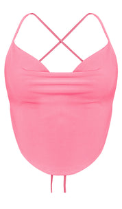 Angie Crop Top (Pink)