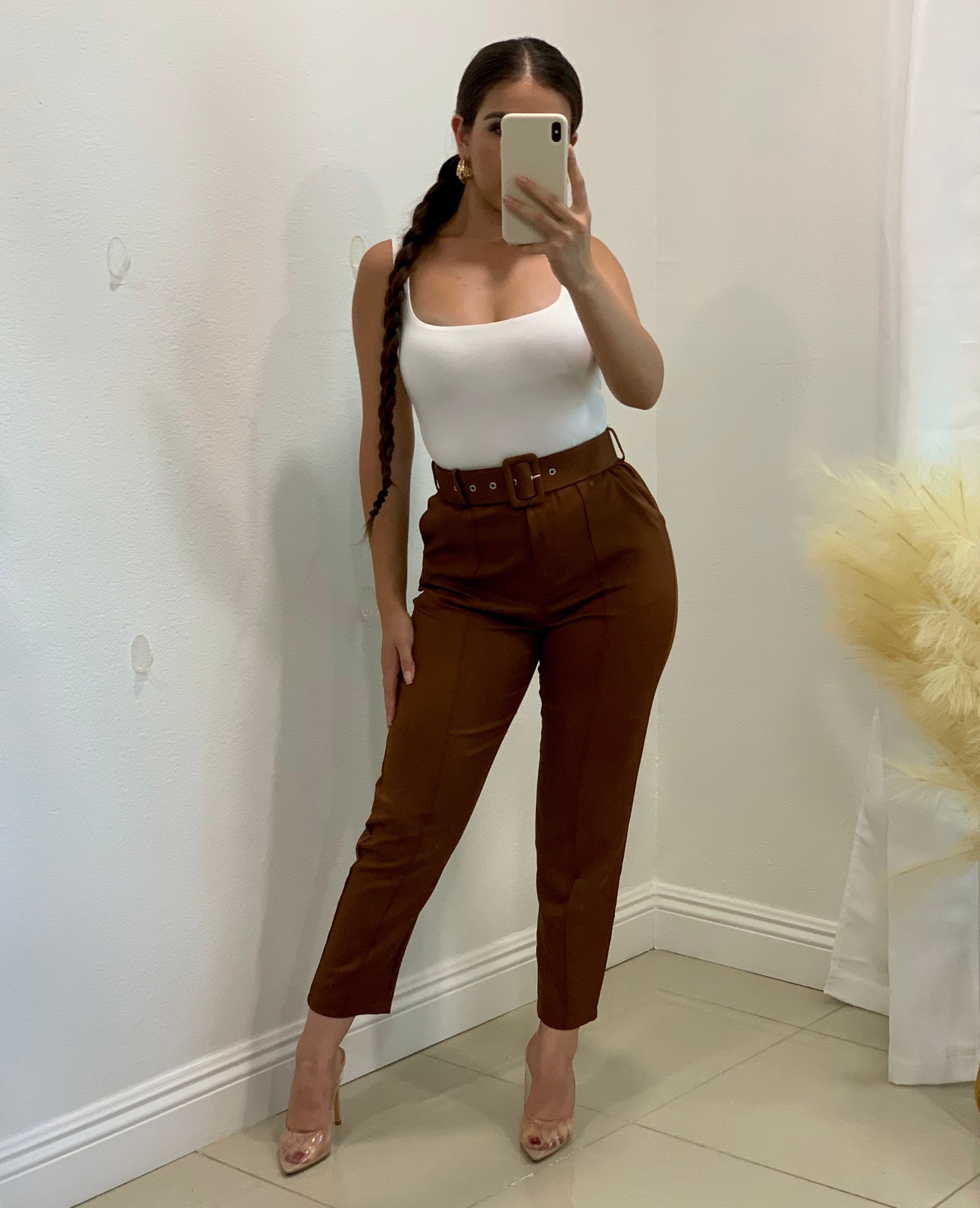 Sophia Pants (Chocolate)