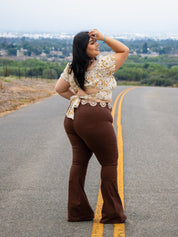 Ariana Crop Top (Yellow)