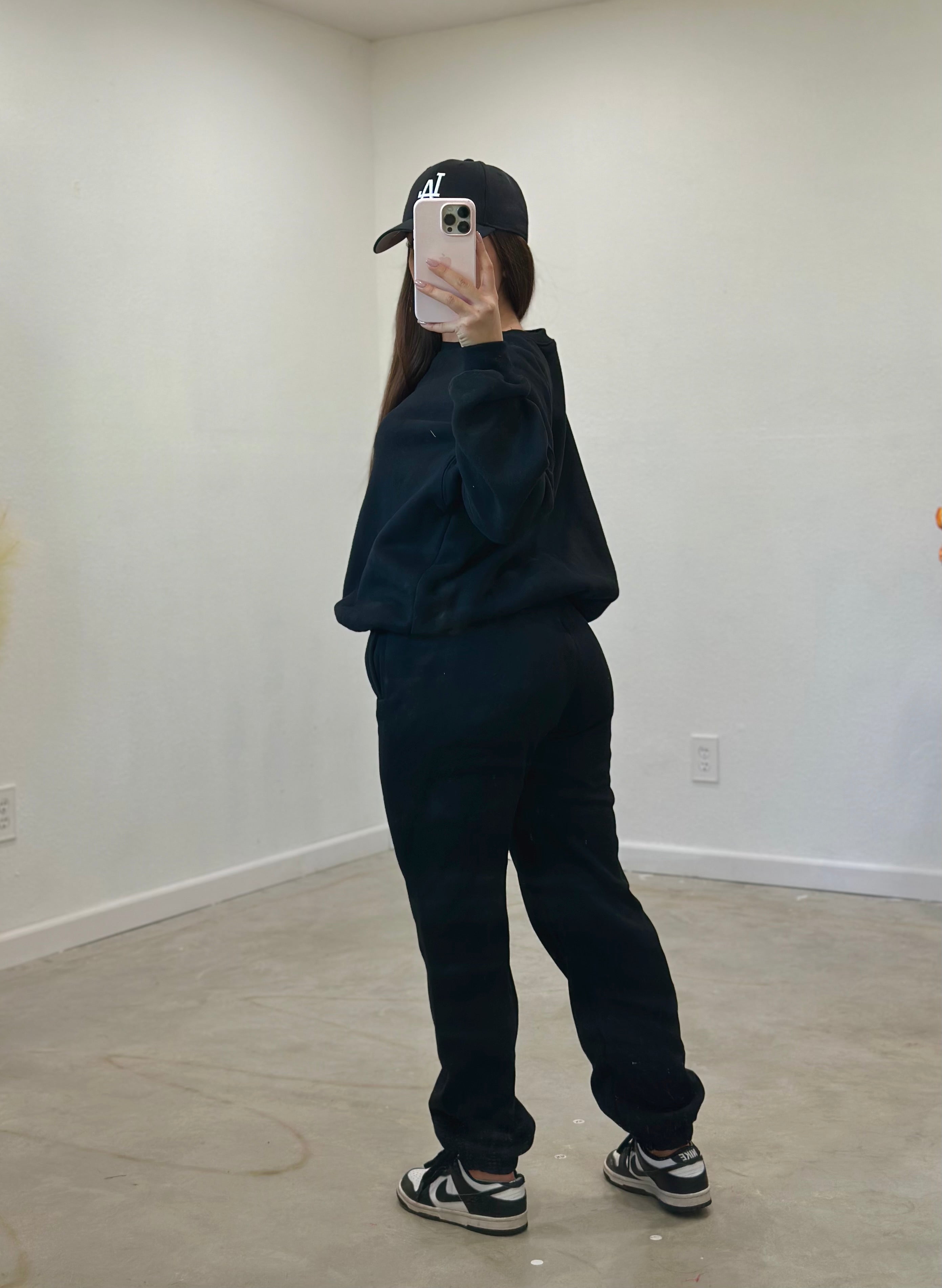 Kim Jogger Sweatpants (Black)