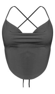 Angie Crop Top (Black)