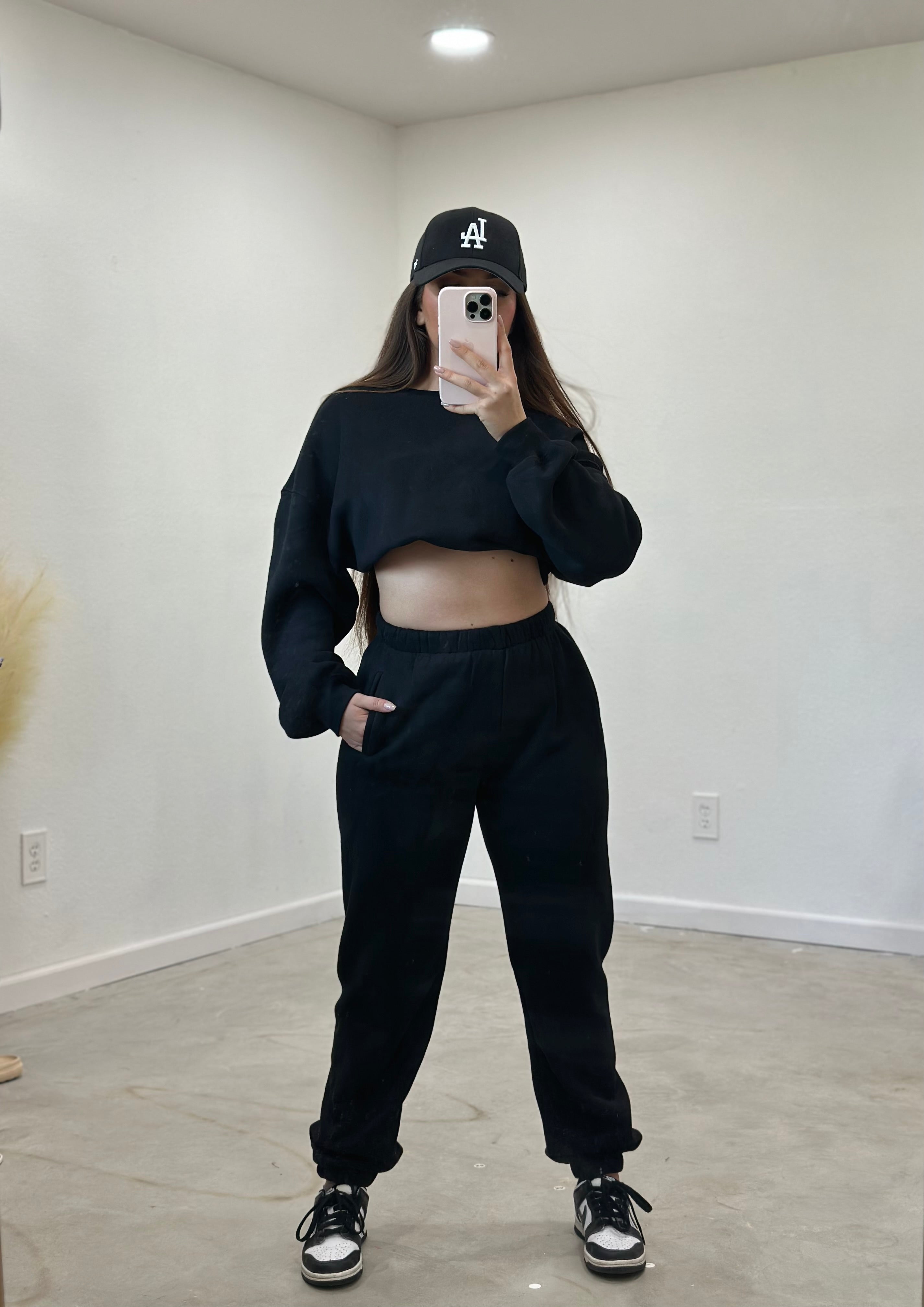 Kim Jogger Sweatpants (Black)