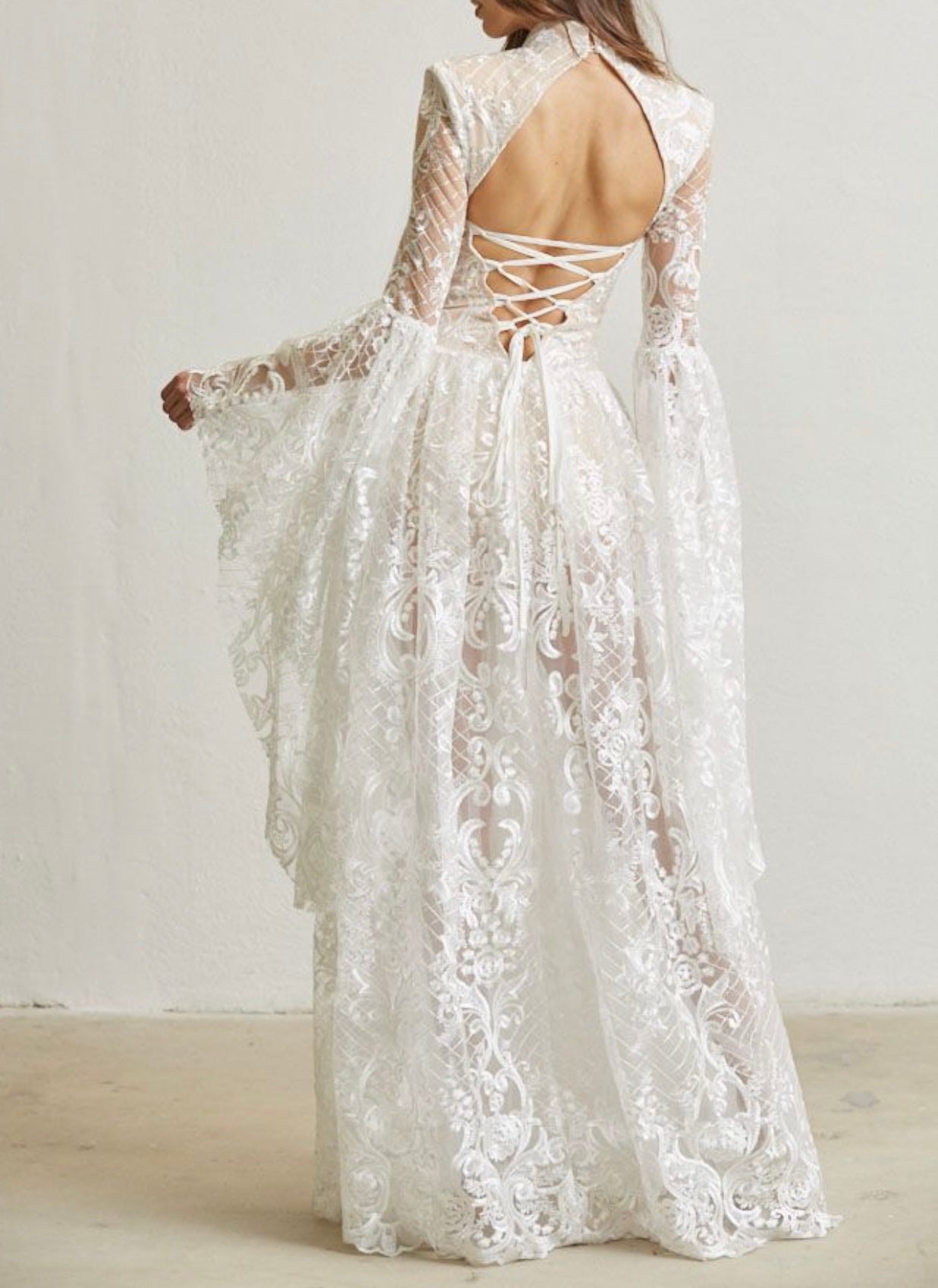 Novia Mia Lace Maxi Dress