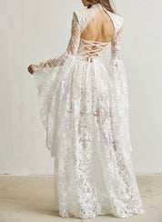 Novia Mia Lace Maxi Dress