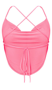 Angie Crop Top (Pink)