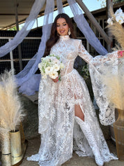 Novia Mia Lace Maxi Dress