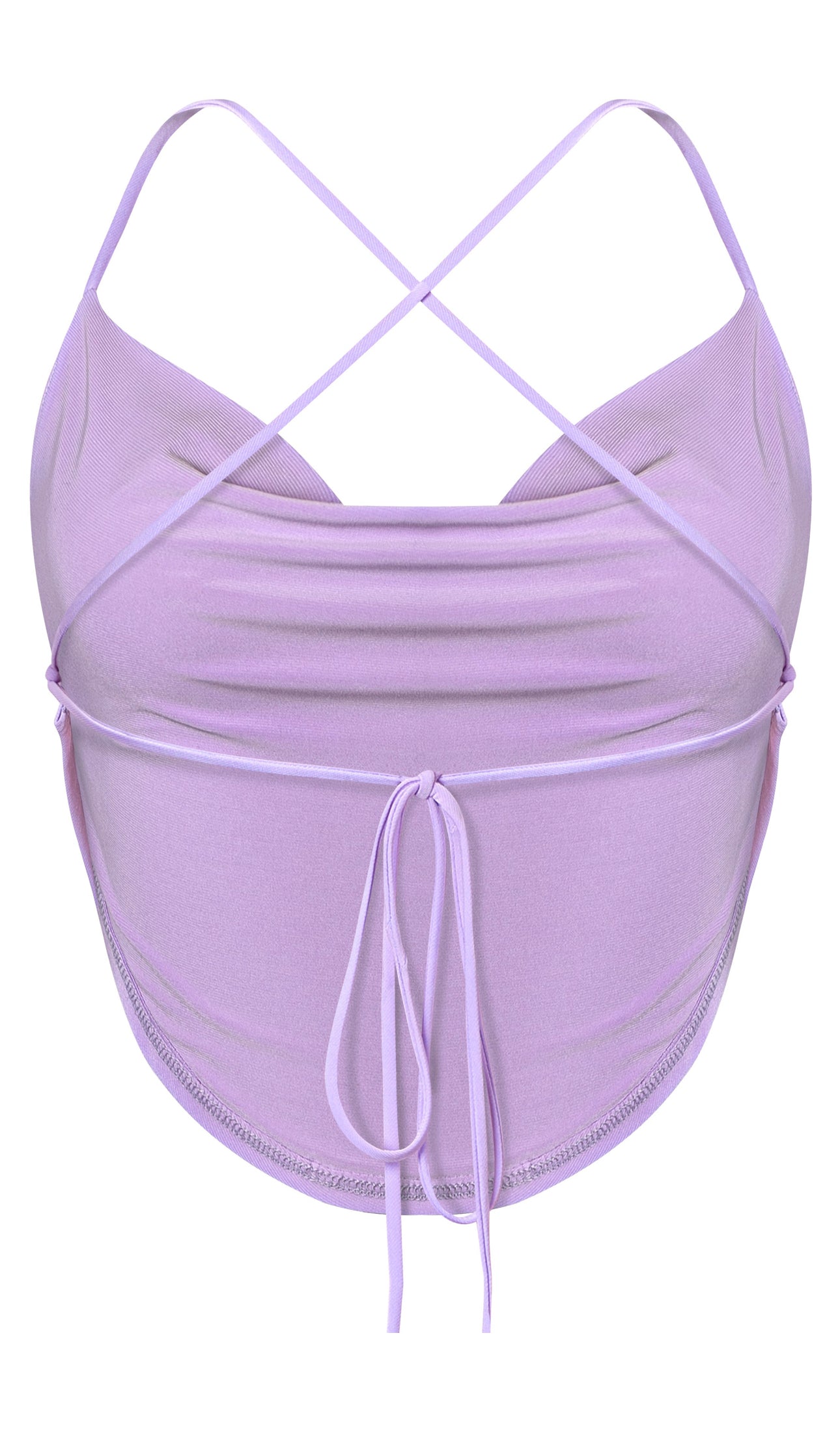 Angie Crop Top (Lavender)