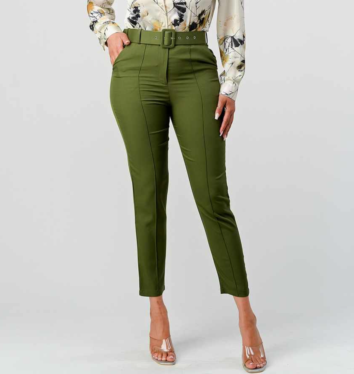 Sophia Pants (Olive)