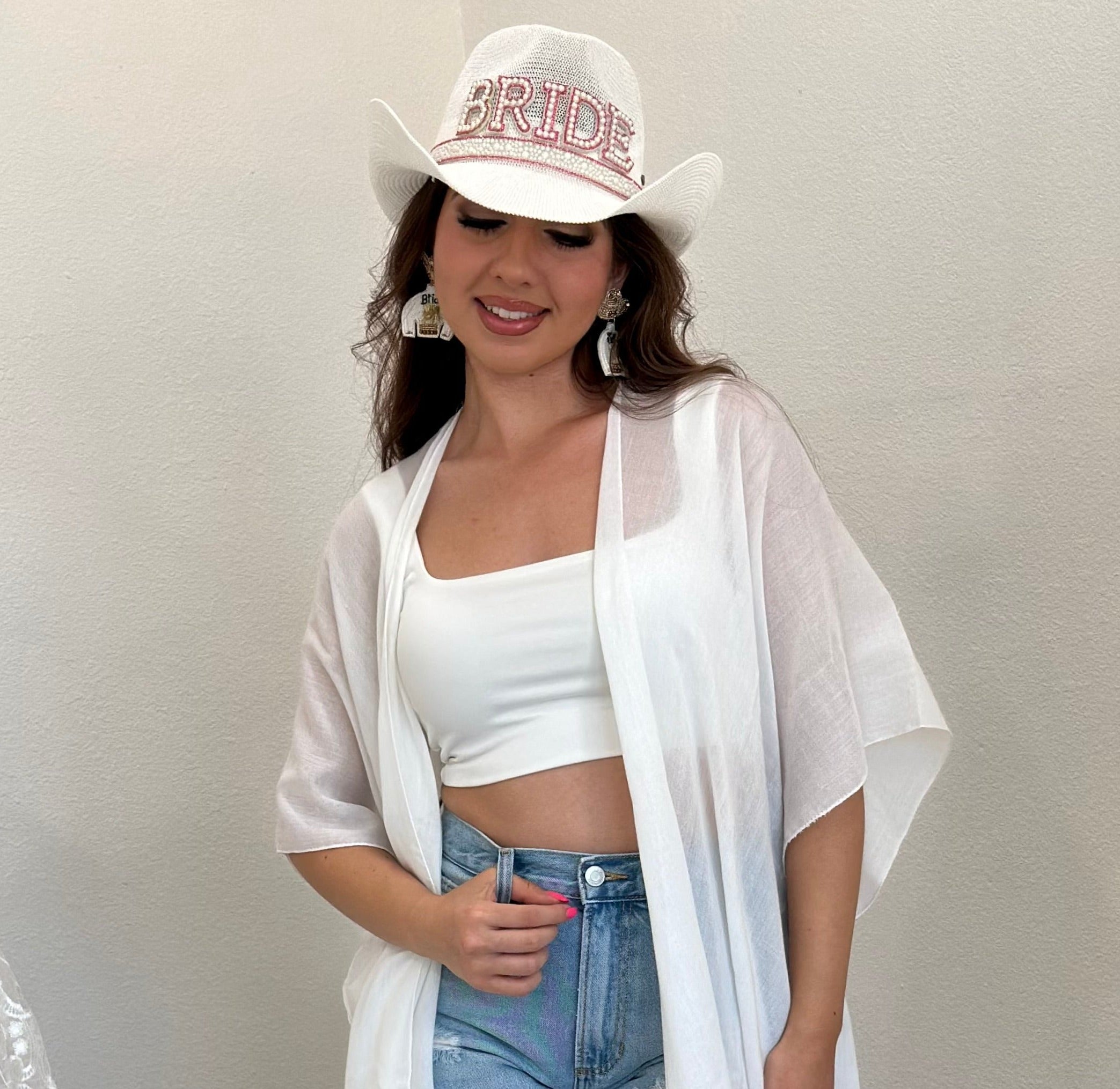 Bride Cowgirl Hat