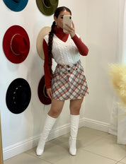 Elle Sweater Vest (White)