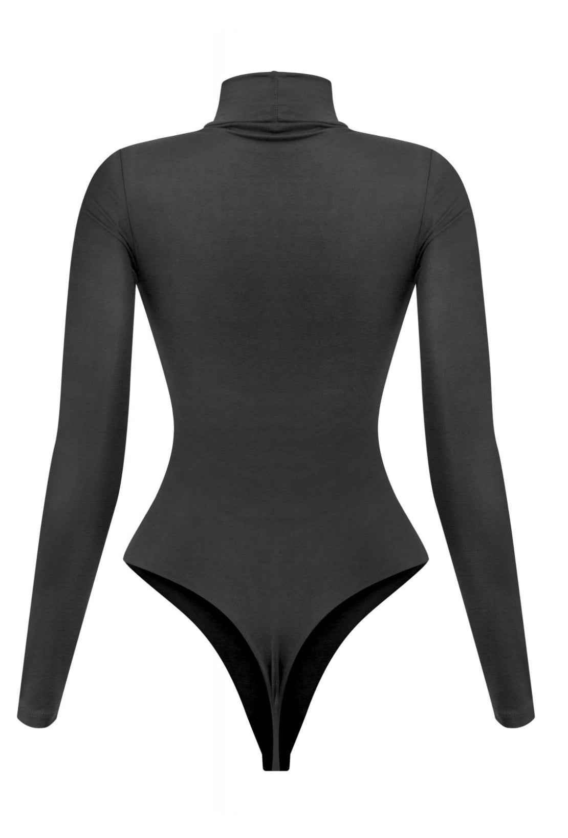 Valerie Turtleneck Bodysuit (Black)