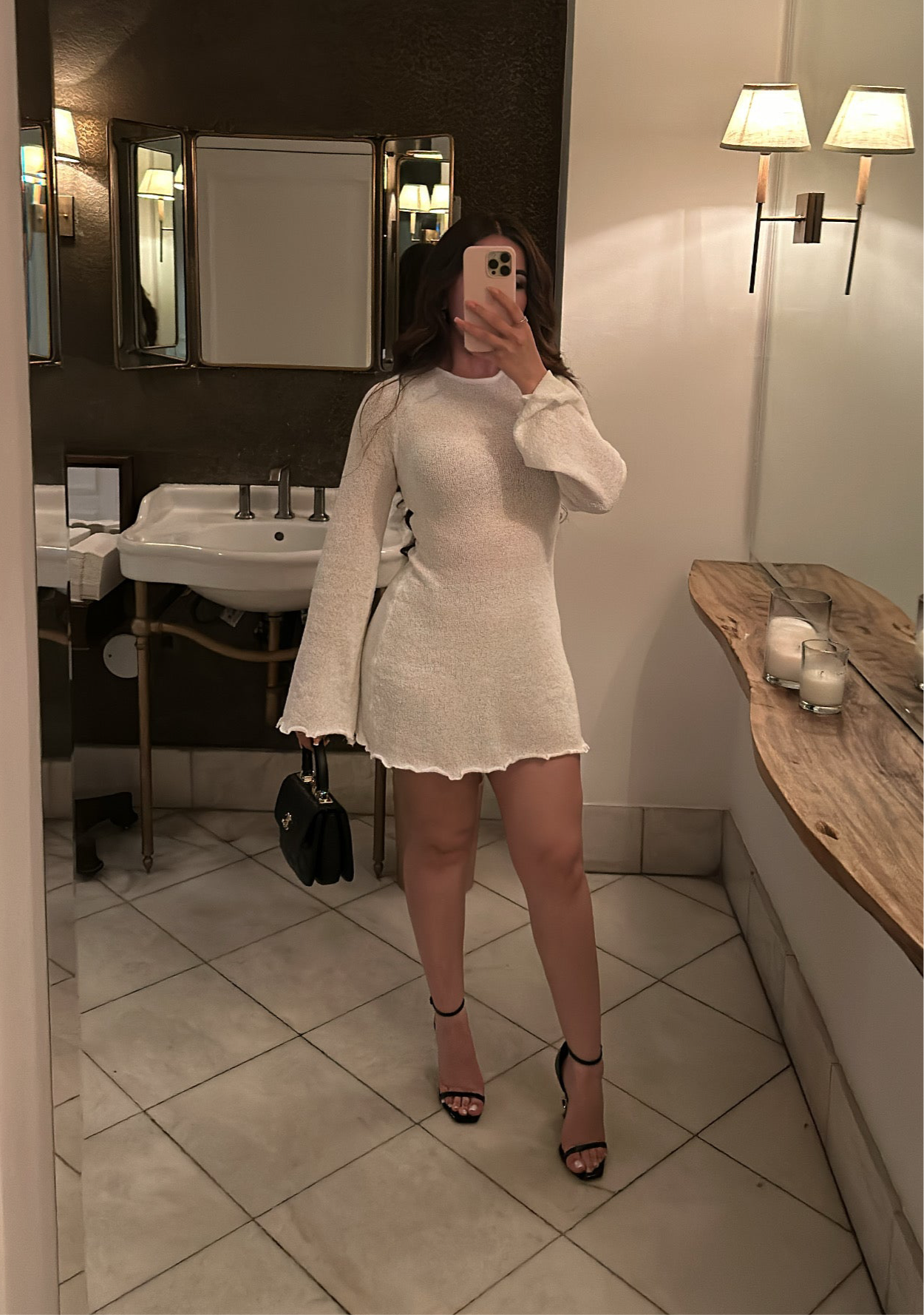 Aries Mini Dress (White)
