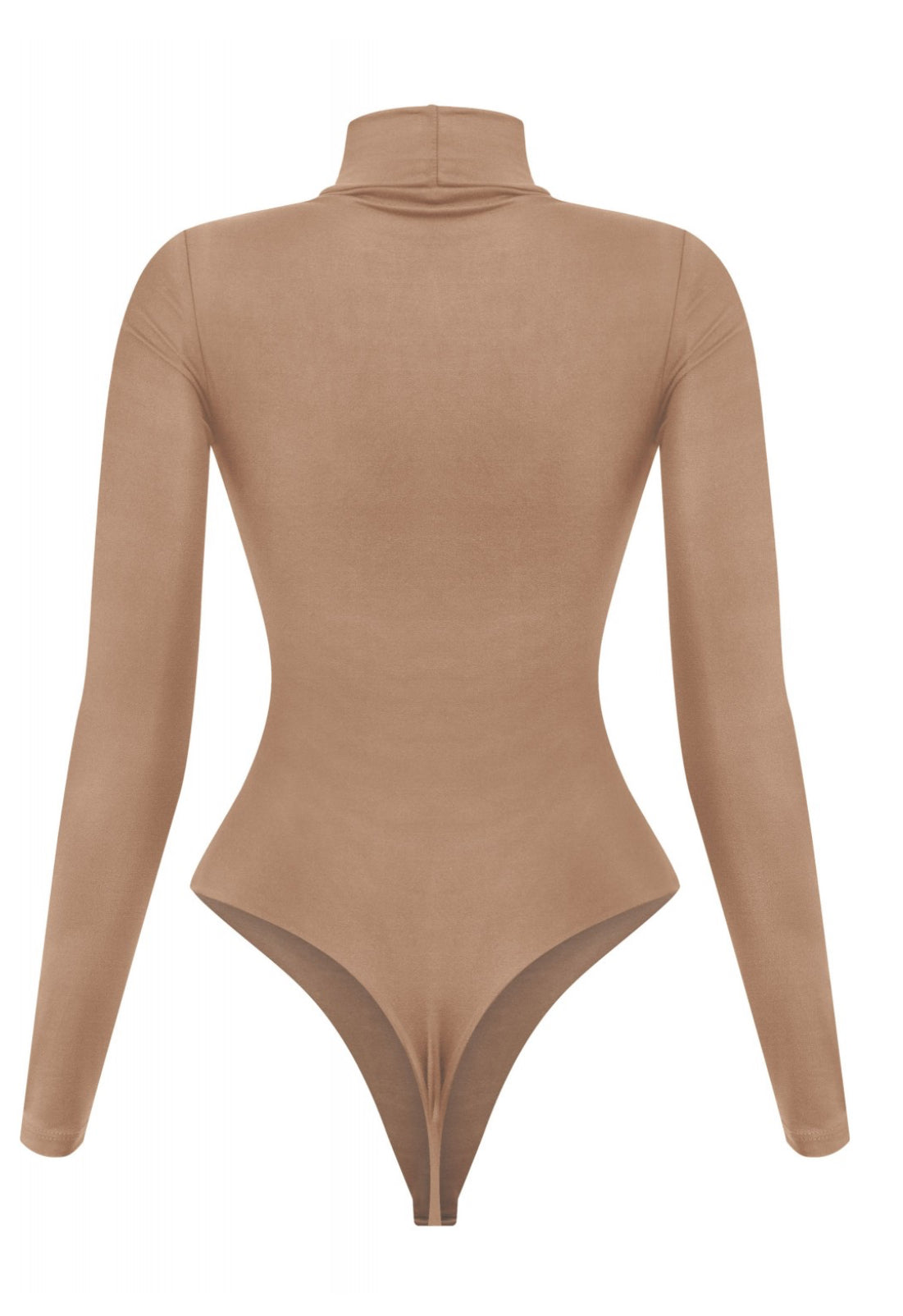 Valerie Turtleneck Bodysuit (Nude) PREORDER - ships out after 1/16