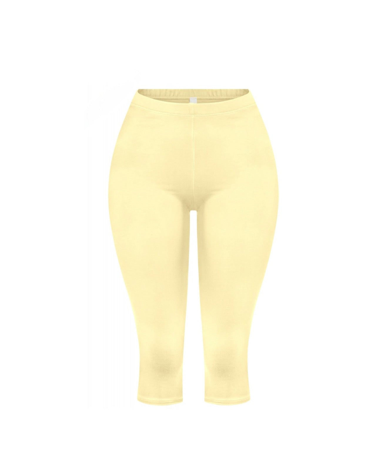 Valerie Capri Pants (Light Yellow)