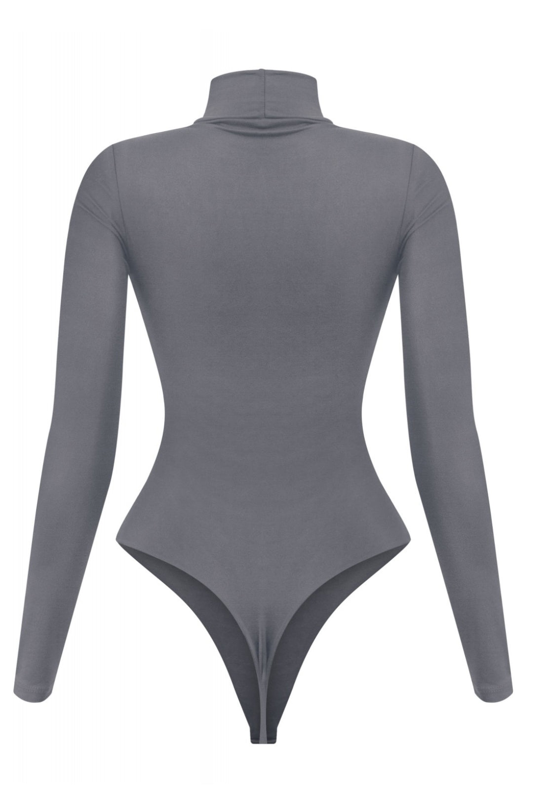 Valerie Turtleneck Bodysuit (Charcoal) PREORDER - ships out after 1/16