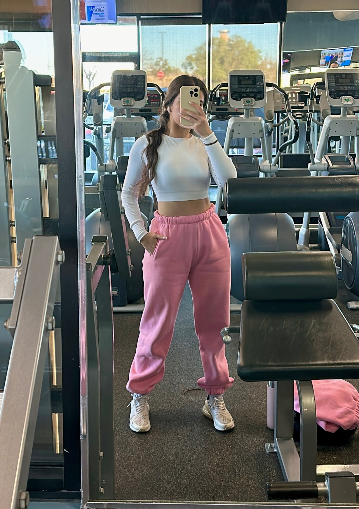 Kim Jogger Sweatpants (Baby Pink)