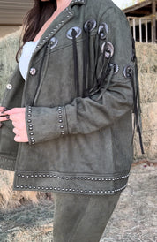 Abbilene Suede Western Jacket