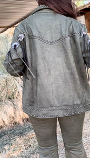 Abbilene Suede Western Jacket