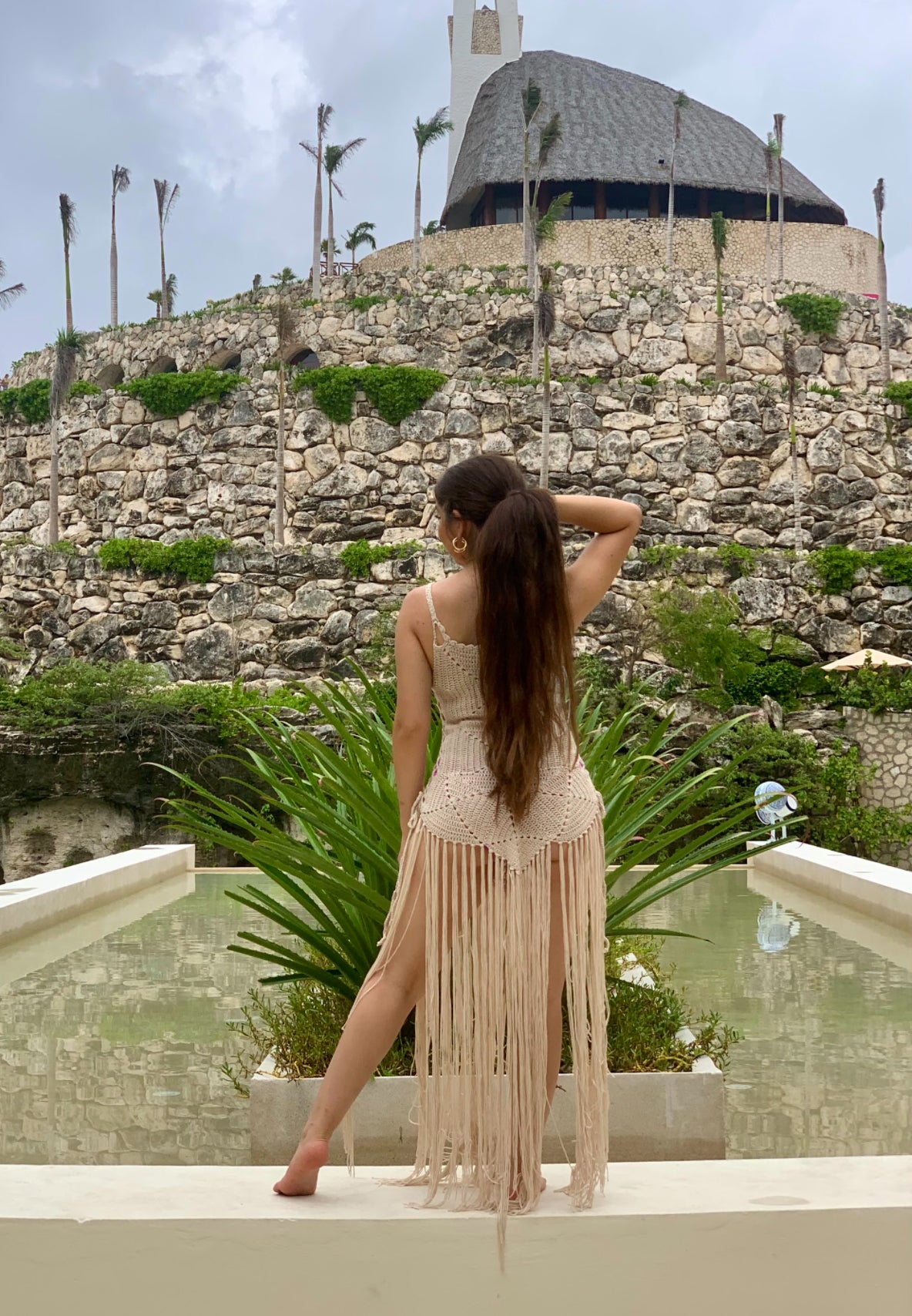 Hailey Fringe Coverup