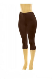 Valerie Capri Pants - High Rise (Chocolate)