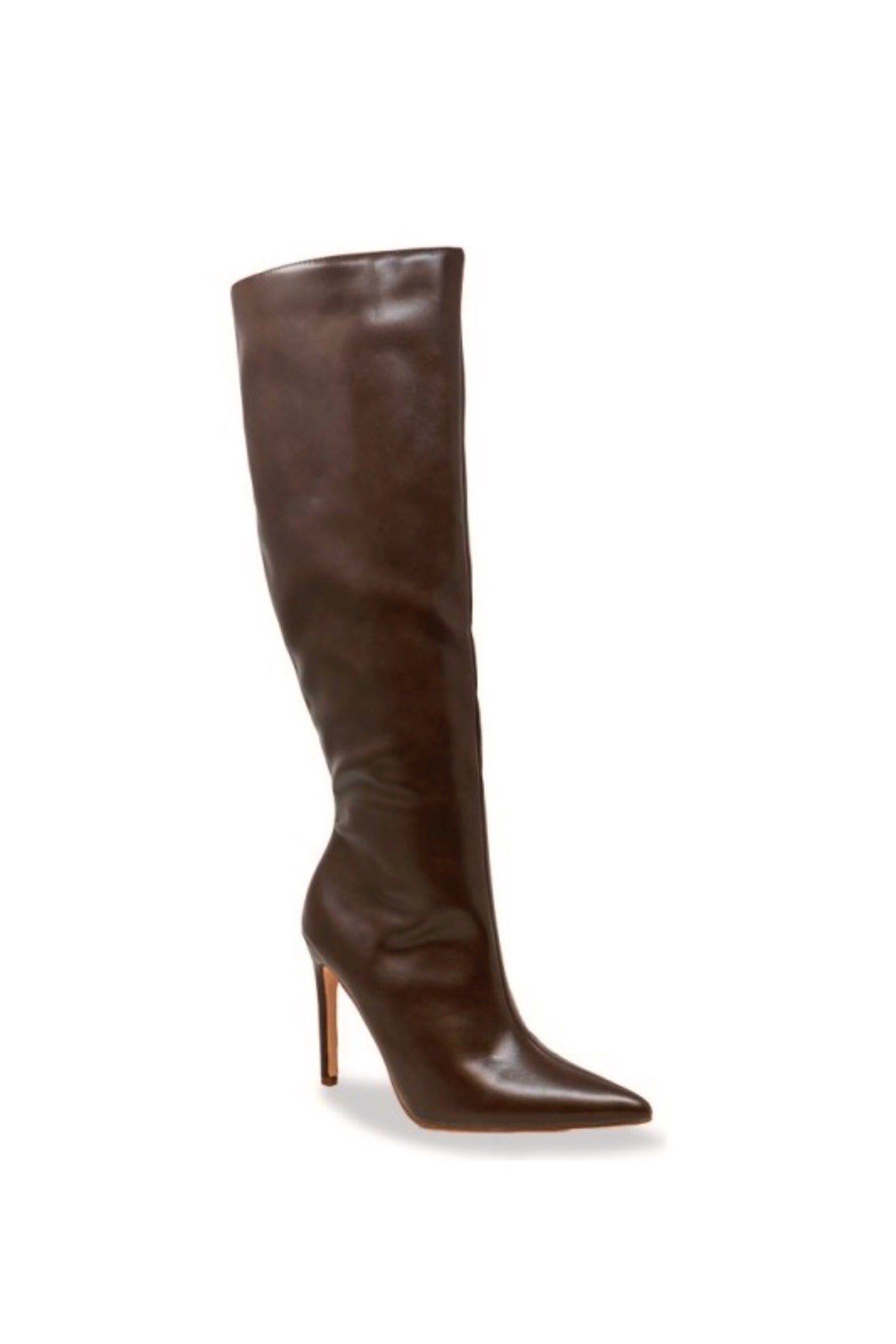 Espresso Stiletto Knee Boots