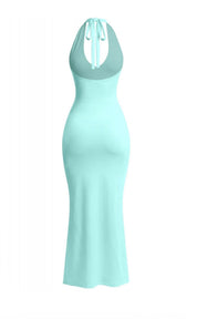 Naylea Halter Neck Maxi Dress