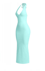 Naylea Halter Neck Maxi Dress