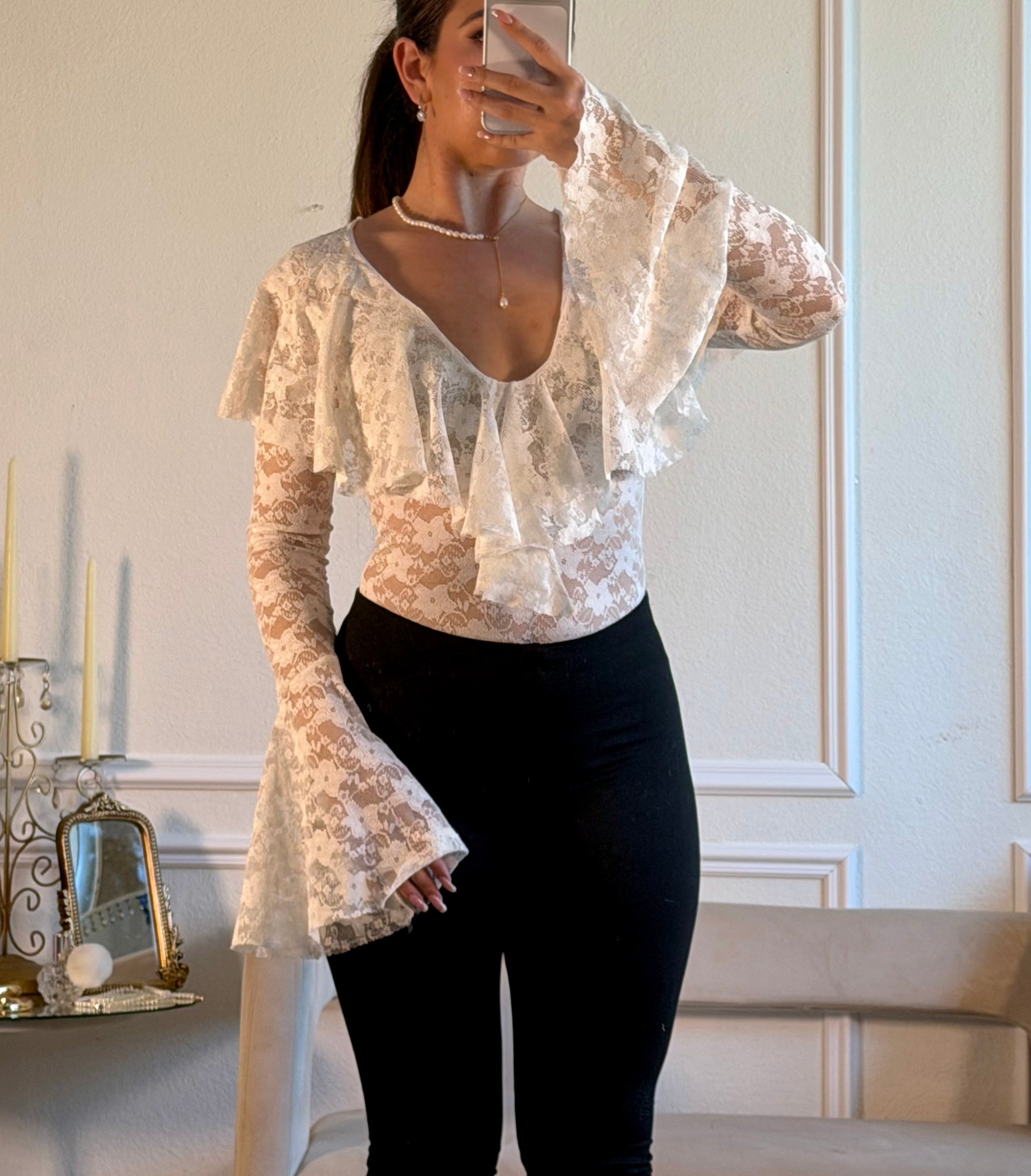 Savina Lace Bodysuit