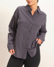 Ethan Plaid Button-Up Shirt