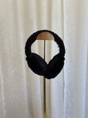 Frosty Sherpa Earmuffs (Black)