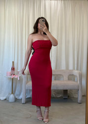 Valentina Tube Midi Dress