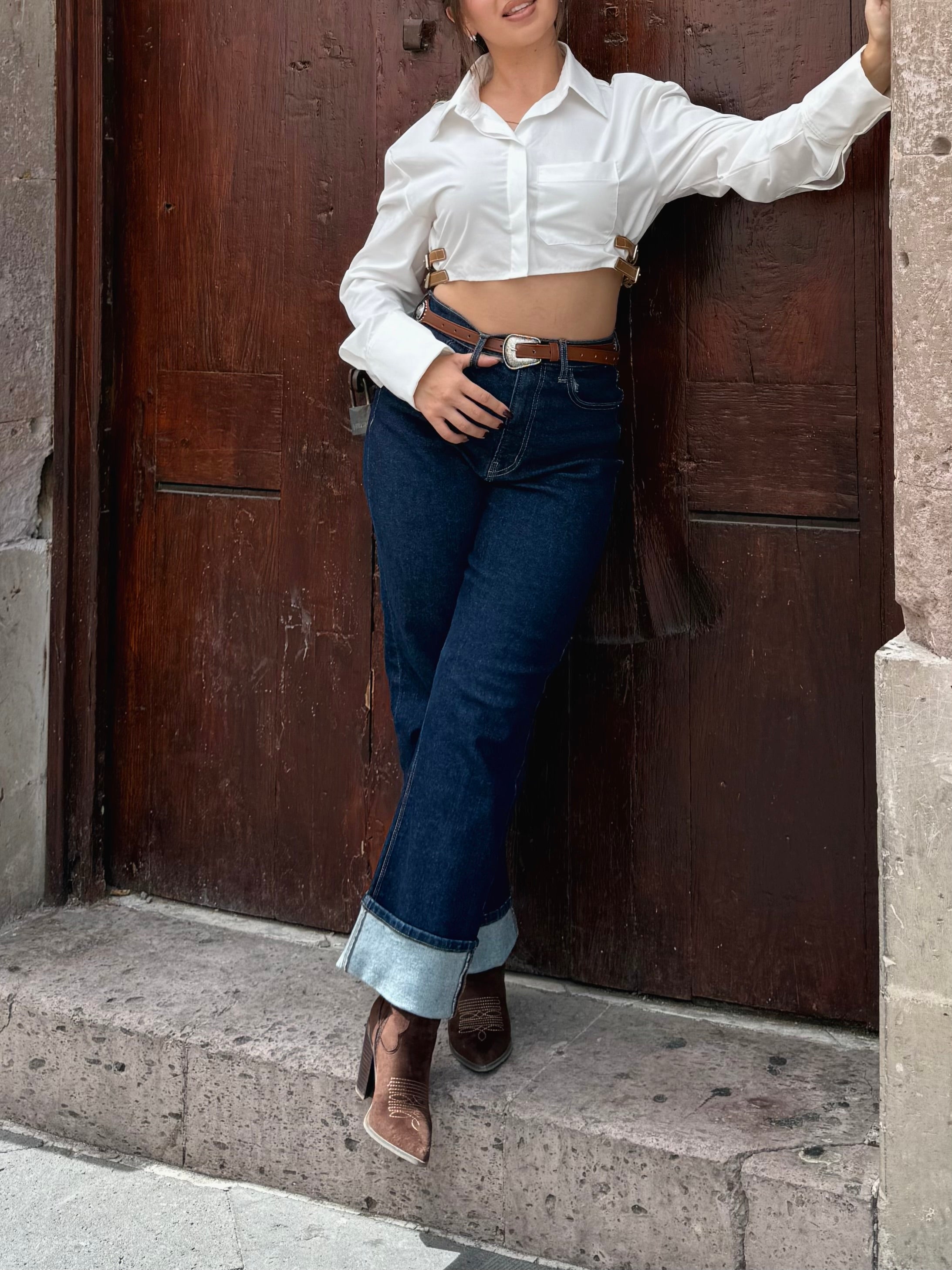 Victor High Rise Dad Jeans