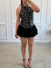 Ophelia Polka Dot Halter Top