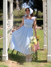 Alice Gingham Midi Dress