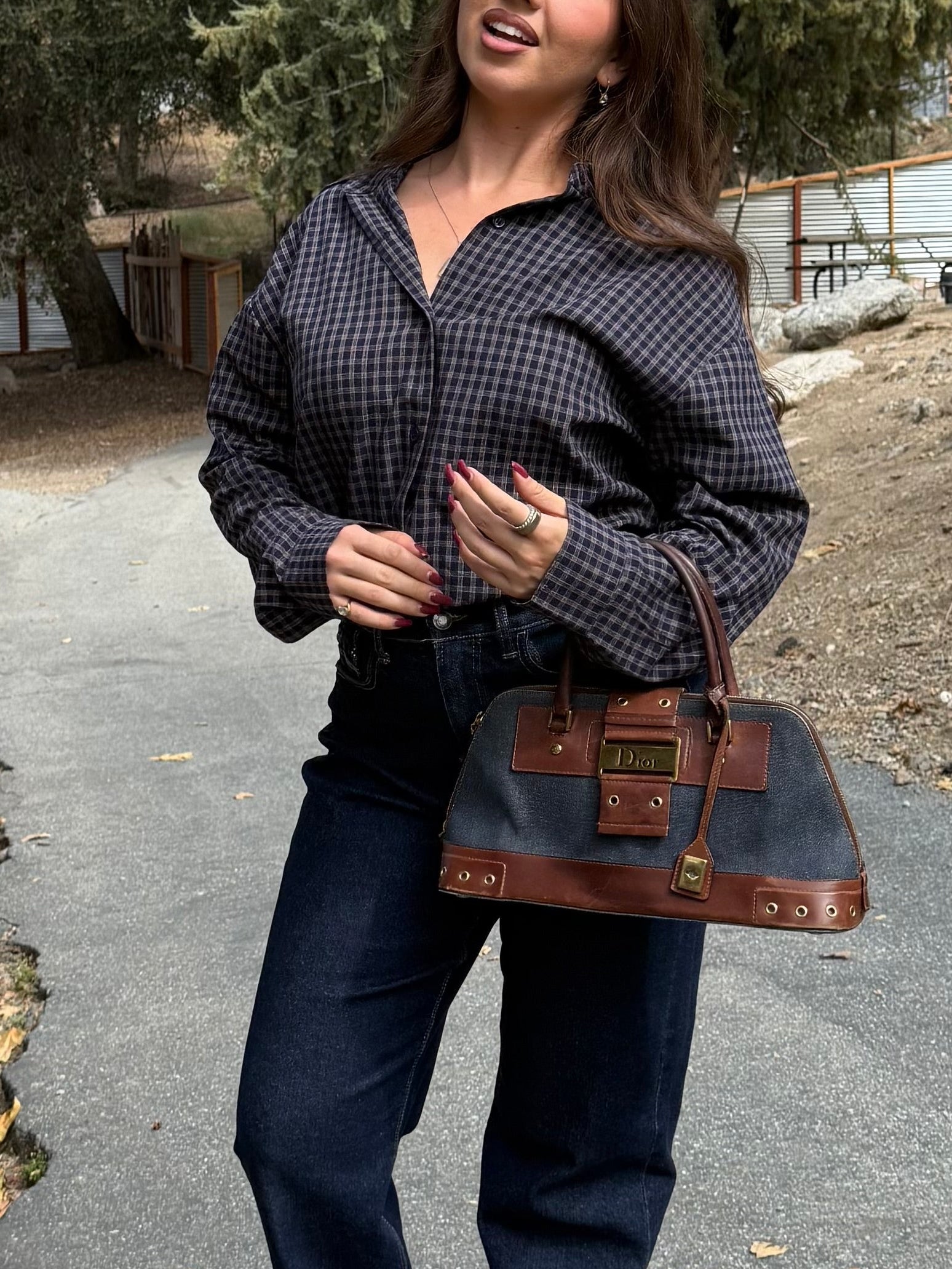 Ethan Plaid Button-Up Shirt