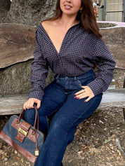 Ethan Plaid Button-Up Shirt