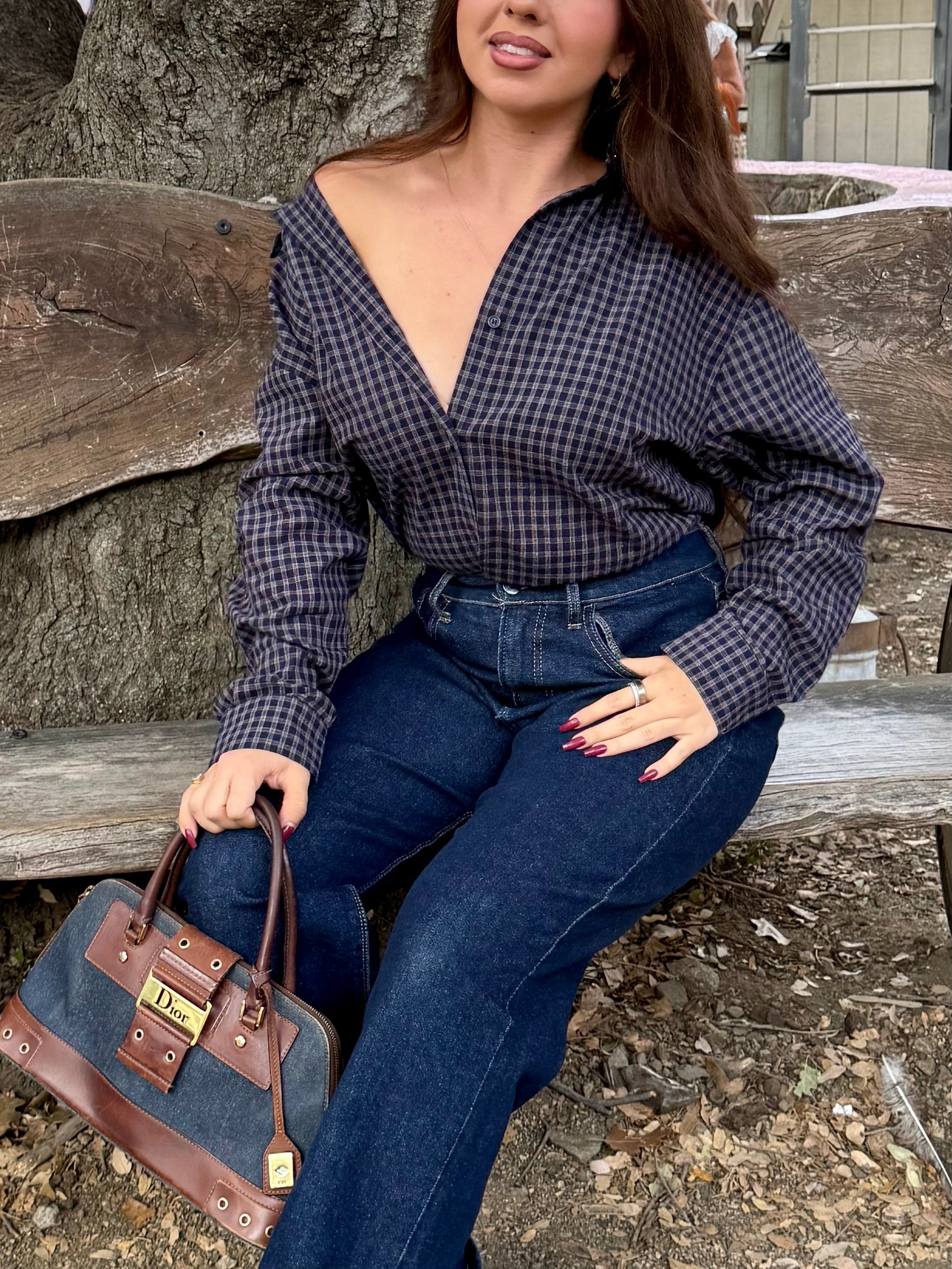 Ethan Plaid Button-Up Shirt